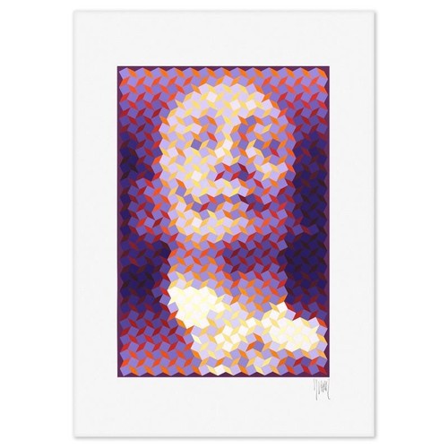 Yvaral faces dali - of,