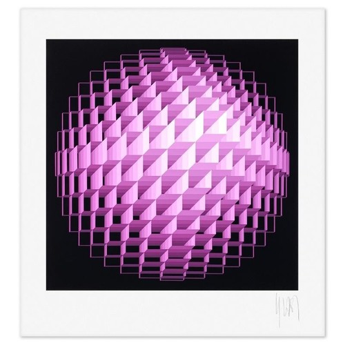 Yvaral sphere purple spectrum - sphere,